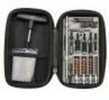 Tipton Compact Pistol Cleaning Kit For Calibers .22-.45 Pick Nylon Brush Rod Soft Carry Case 10