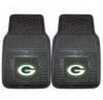 FanMats 2 Piece Vinyl Car Mat Set Nfl - Green Bay Packers