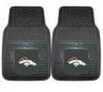 FanMats 2 Piece Vinyl Car Mat Set Nfl - Denver Broncos