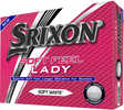 Srixon 2019 Soft Feel Golf Lady Ball-White-Dozen