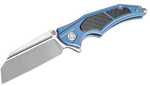 Artisan Apache Nomad Folder 3.82in M390 Blade Blue Titanium