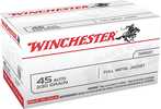 45 ACP 230 Grain Full Metal Jacket 100 Rounds Winchester Ammunition