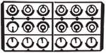 Cimarron Pedersoli Rifle Sights Inserts 18