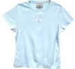 Browning Women's Short Sleeve T-shirt Exp Scroll Large Ice Blue