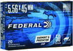 5.56mm Nato 50 Grain Jacketed Hollow Point 20 Rounds Federal Ammunition