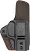 Versacarry Cfc211365 Comfort Flex Custom IWB Brown Polymer Belt Clip Fits Sig P365 Right Hand