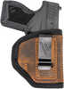Versacarry Ra2111 Ranger IWB Size 01 Brown Polymer Leather Belt Clip