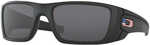 Oakley (LUXOTTICA) Fuel Cell Gray Twin Toric Matte Black Frame W/USA Flag