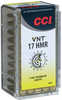 CCI Varmint VNT 17 HMR Gr Tipped Ammo 125 Round Box