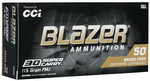 CCI Blazer Brass 30 Super Carry 115 gr 1150 fps Full Metal Jacket Flat Nose (FMJFN) Ammo 50 Round Box