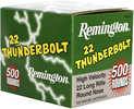 Remington Thunderbolt 22 LR 40 gr Round Nose (RN) Ammo 500 Box