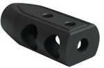 Timber Creek Outdoors 65hbblc Heart Breaker Muzzle Brake Black Cerakote With 5/8"-24 Tpi Threads For 6.5 Grendel Ar-plat