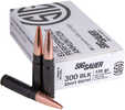 300 Blackout 120 Grain Sbr All-copper Bullet Solid 20 Rounds Sig Sauer Ammunition