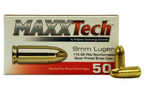 Maxx 9mm 115gr Fmj Brass 50/20