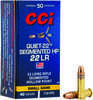 22 Long Rifle 40 Grain Hollow Point 50 Rounds CCI Ammunition