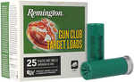 12 Gauge 2-3/4" Lead #8  1-1/8 oz 25 Rounds Remington Shotgun Ammunition