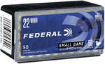 22 Win Mag Rimfire 50 Grain Hollow Point Rounds Federal Ammunition Winchester Magnum