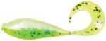 Bass Assassin Curly Shad 2In 15Pk Chartreuse Pepper Md#: CSA35341
