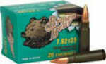 7.62X39mm 123 Grain Full Metal Jacket 500 Rounds BEAR Ammunition