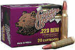 223 Rem 62 Grain Hollow Point 20 Rounds BEAR Ammunition 223 Remington