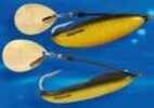 Bomber Who Dat RattlIn Spoon 2 3/4In 7/8Oz Gold Black Back Orange Md#: BSWWRS3-390