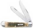 Case Amber Bone Knife Trapper