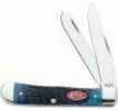 Case Knife Navy Blue Bone Trapper