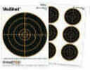 Champion Targets 45803 VisiShot Hanging Paper 3" Bullseye Black 10 Pack