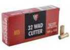 32 S&W Long 100 Grain Lead Semi WadCutter 50 Rounds Fiocchi Ammunition