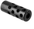 Gentry Custom Quiet Muzzle Brake 30 Caliber 1/2-28 Threads .750 Size Polished Blue Steel Universal Rifles