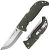 Cold Steel Finn Wolf Lockback Folding Knife - 3-1/2" Blade OD Green