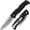 Cold Steel Air Lite Lockback Knife Drop Point 3-1/2" Blade Black G-10