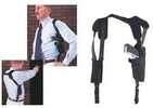 Uncle Mikes Pro-Pak Vertical Shoulder Holsters Black - Fits 3-4" Med Autos 3.25-3.75 Lg