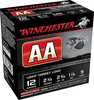 Link to The Winchester AA Target line of ammunition comes in a variety of sizes to suit the needs of all target shooters. Choose from 12-gauge 20-gauge 28-gauge and .410 bore options all made with Winchesters commitment to excellence backed by more than 140 years of experience. </p> If you are in the market for a premium-quality target load look no further than the Winchester AA Target line of ammunition. These target loads measure a standard 2 3/4 inches long and deliver payloads between 24 grams and 1