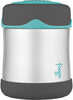 Thermos Foogo; Stainless Steel, Vacuum Insulated Food Jar - Teal/Smoke - 10 oz.