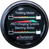 Dual Pro Battery Fuel Gauge - Marine Read Monitor 12V/24V System 15' Cable