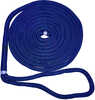 New England Ropes 3/4" X 35&#39; Nylon Double Braid Dock Line - Blue W/tracer