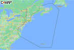 C-MAP M-NA-Y202-MS Nova Scotia to Chesapeake Bay REVEAL&trade; Coastal Chart