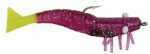 Doa Shrimp 3Pk 1/4 3-1/2 Purple/Chartreuse Tail Md#: FSH-3-3P-350