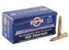 22 Hornet 45 Grain Jacketed Soft Point 50 Rounds Prvi Partizan Ammunition