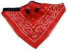 ATV TEK BANDANA Style Dust Mask Red