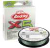 Berkley X5 15lbs 165yd Braid Fishing Line  Low Vis Green