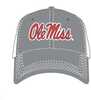 National Cap & Sportswear Grey Ghost Mesh Back Ole Miss