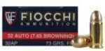 32 ACP 73 Grain Full Metal Jacket 50 Rounds Fiocchi Ammunition