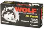 357 Mag 158 Grain Full Metal Case 50 Rounds Wolf Ammunition 357 Magnum