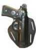 BlackHawk LH S&W MP 45 Pro Leather 3-Slot Pancake Holster-Black