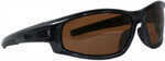 AES Absolute Eyewear Solution Browning M-Pact/Zeiss Sunglasses Gun/Amber