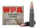 7.62X39mm 124 Grain Full Metal Jacket 20 Rounds Wolf Ammunition