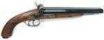 Taylor/Pedersoli Howdah Hunter Black Powder Double Barrel Pistol 20 Gauge Md: S.358-020