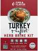 Fire and Flavor Turkey Perfect Brine Kit Herb 2 pk. Model: FFB150